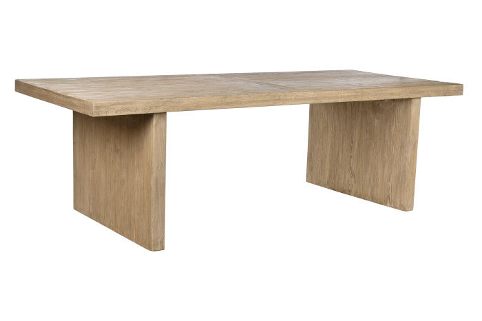 TABLE OLMO MACIZO 244X102X76 NATURAL NATURAL