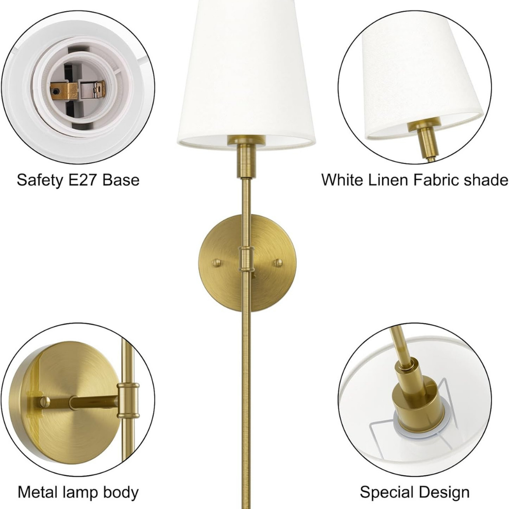 Wall Light Aipsun Set 2 Pieces