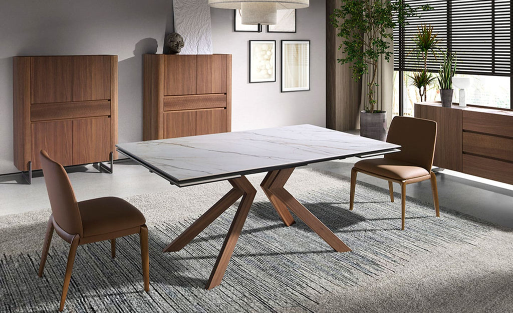 Dining Table Porcelain Marble