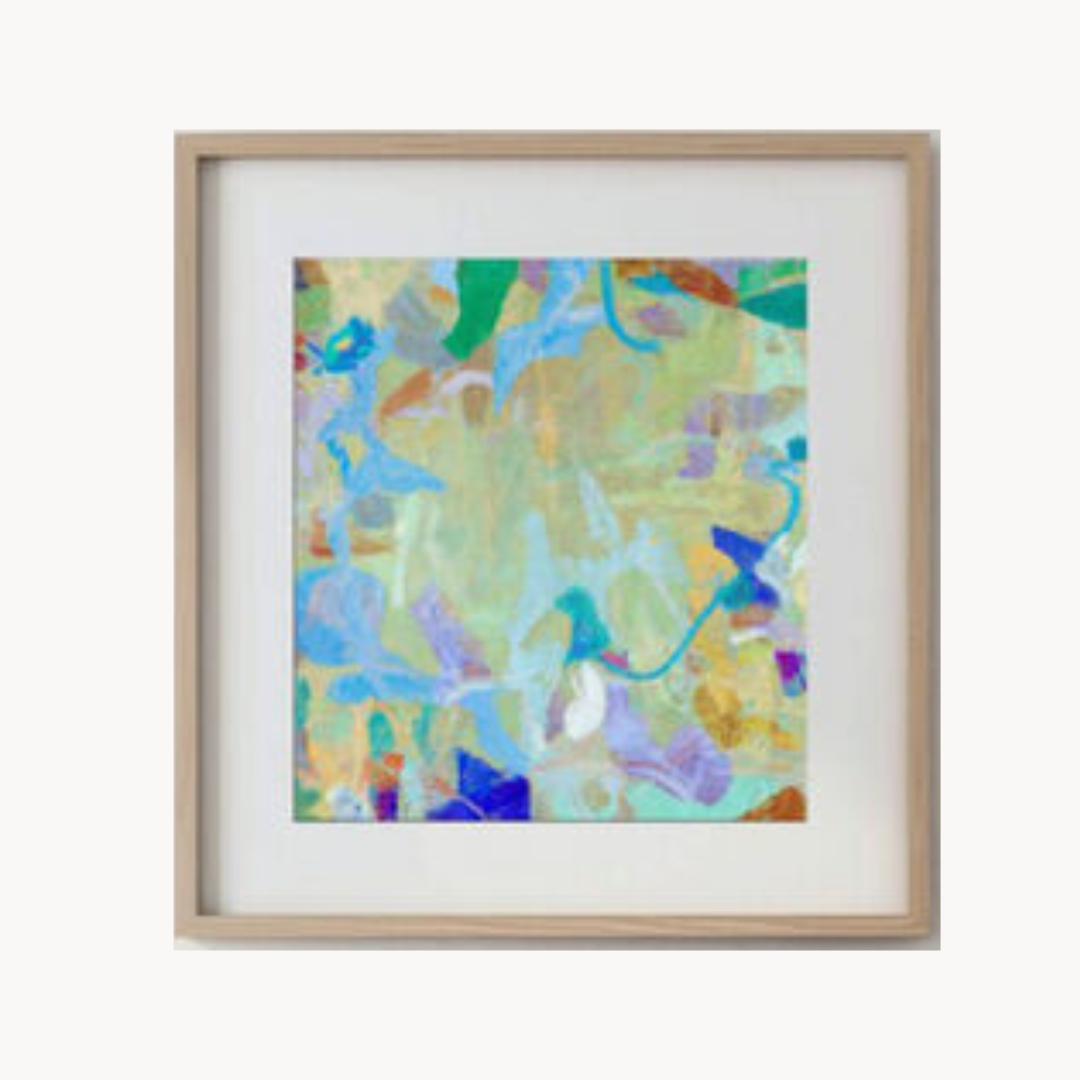 Arte de parede em cores brilhantes, 60x90 