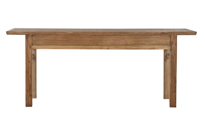 CONSOLE TABLE OLMO MACIZO 200X42X85 NATURAL