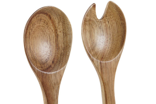 UTENSILS SET 2 ACACIA 30X6,5X2 NATURAL