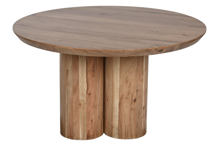 COFFEE TABLE ACACIA 80X80X45 NATURAL