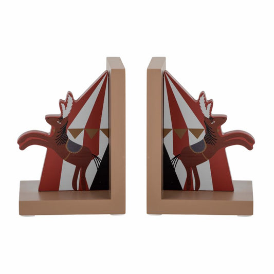 Santos Bookend, Red, FSC®100%, MDF