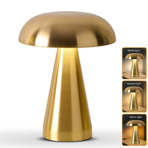 LED Mushroom Bedside Table Lamp