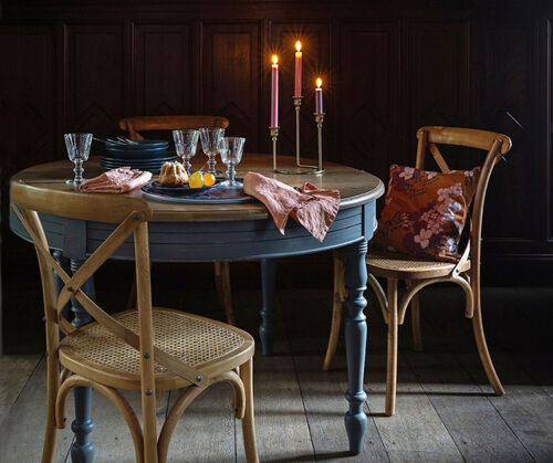 Mesa de comedor Eulali D120, H76 